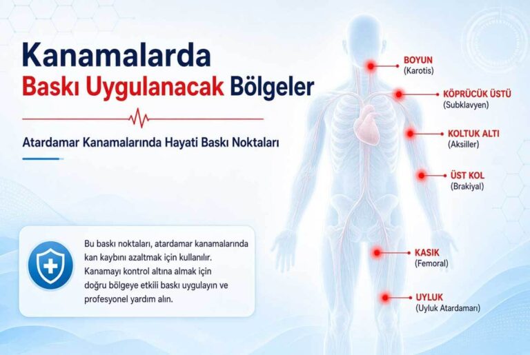 Kanamalarda baskı uygulaması